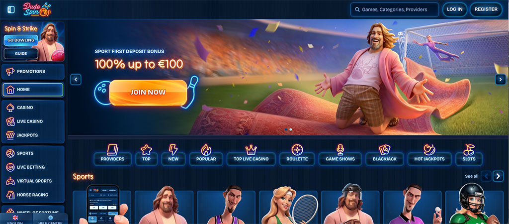 Dudespin bonuset dhe promocionet 2026