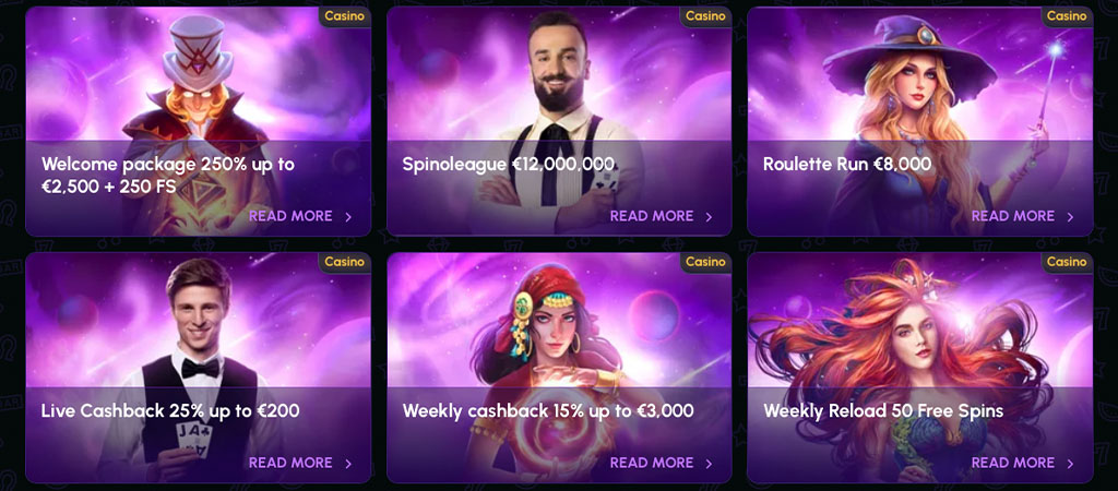 promocionet speciale, online casino, bonusi