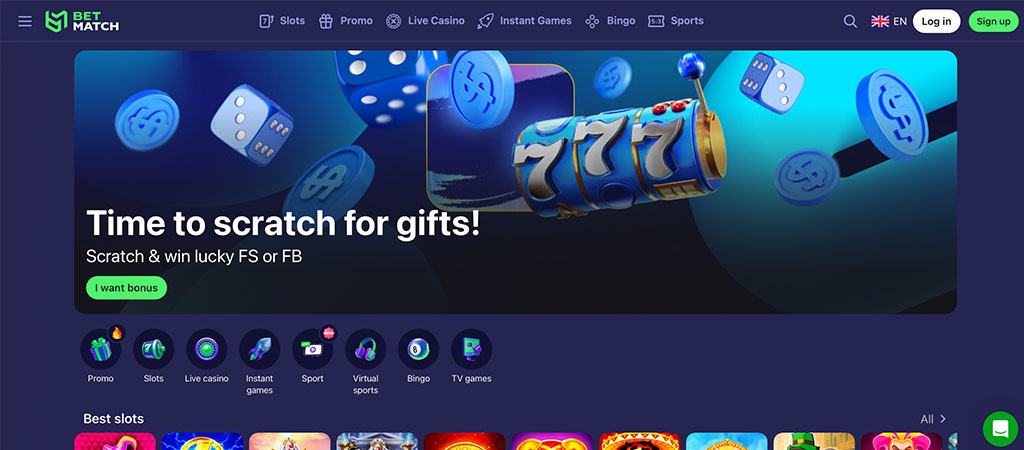 Bet match casino bonuset dhe promocionet 2026