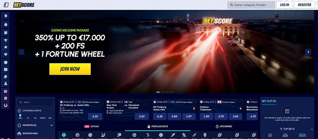 Betscore Casino bonuset dhe promocionet 2026