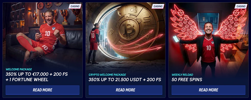 Bonus mirëseardhjeje sports, kazino online, bonus